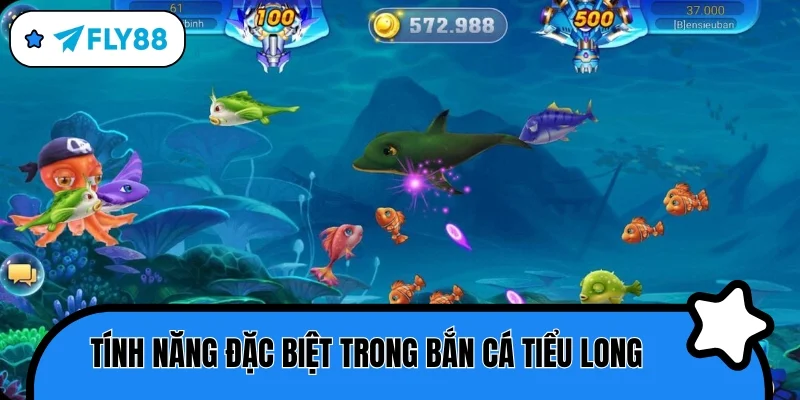 bắn cá tiểu long tính năng bổ trợ